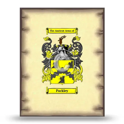 Packley Coat of Arms Print