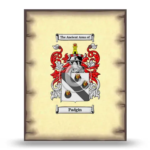 Padgin Coat of Arms Print