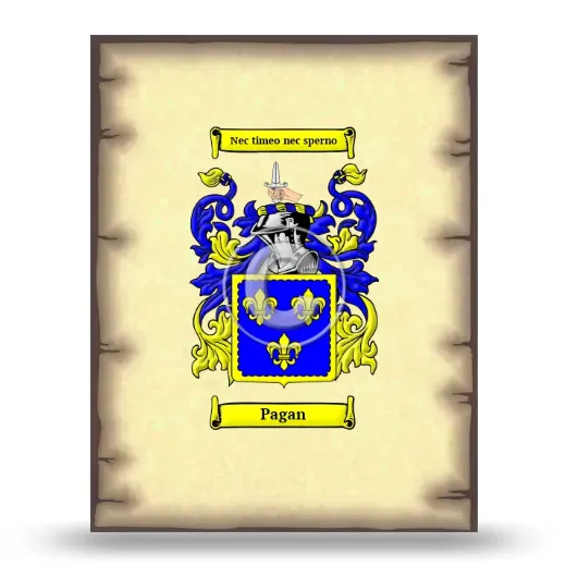 Pagan Coat of Arms Print