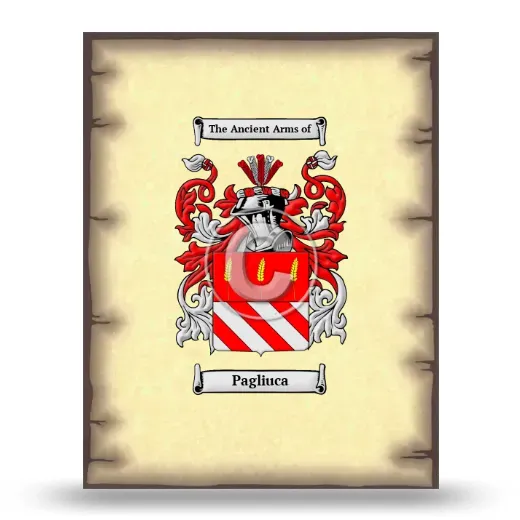 Pagliuca Coat of Arms Print