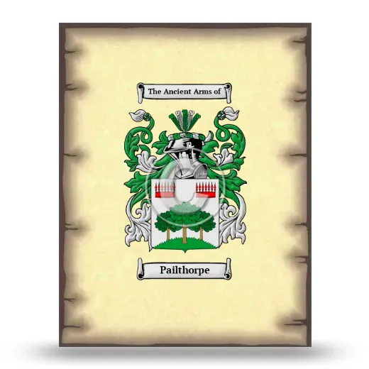 Pailthorpe Coat of Arms Print
