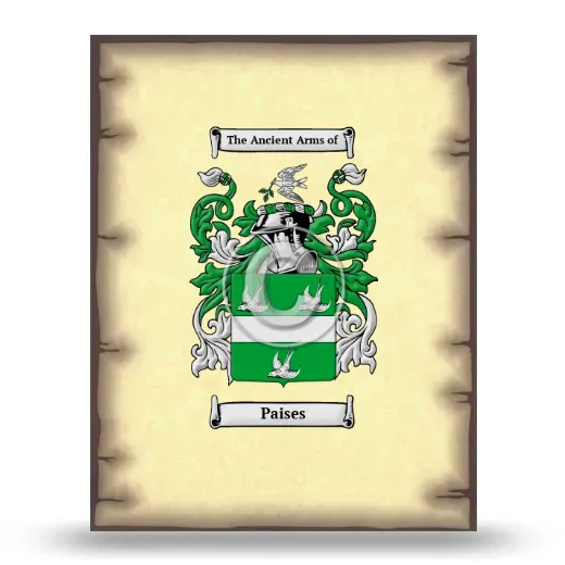 Paises Coat of Arms Print