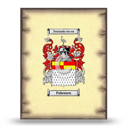 Pakemen Coat of Arms Print