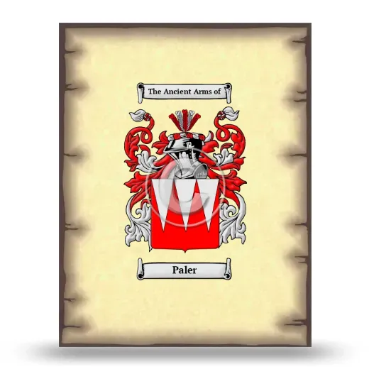 Paler Coat of Arms Print