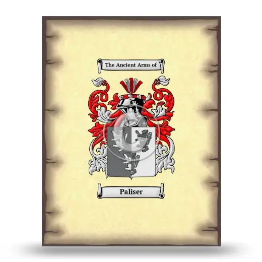 Paliser Coat of Arms Print