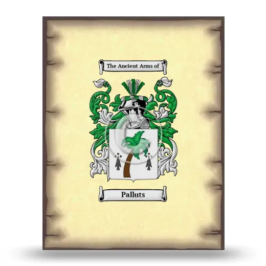 Palluts Coat of Arms Print