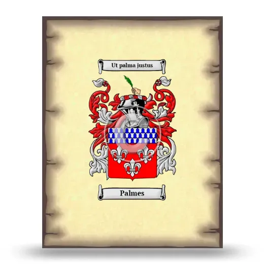 Palmes Coat of Arms Print