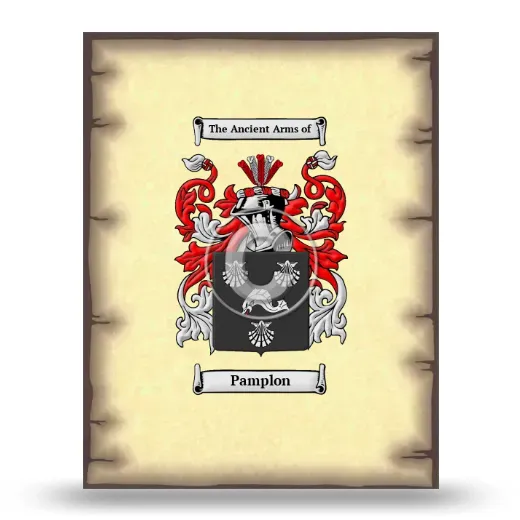 Pamplon Coat of Arms Print