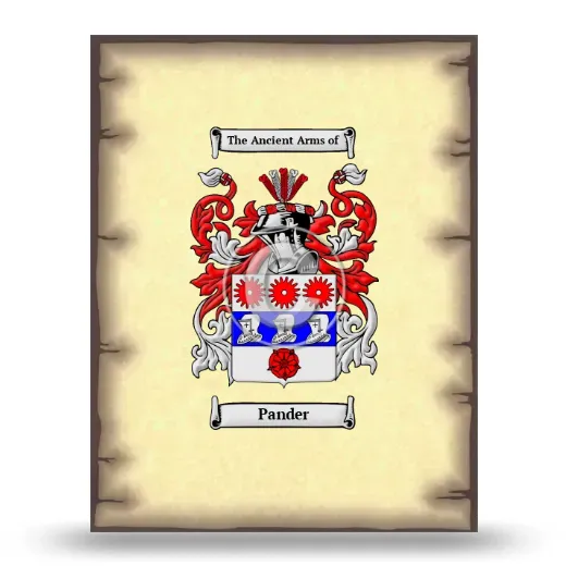 Pander Coat of Arms Print