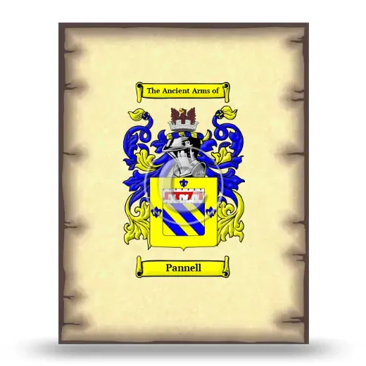 Pannell Coat of Arms Print