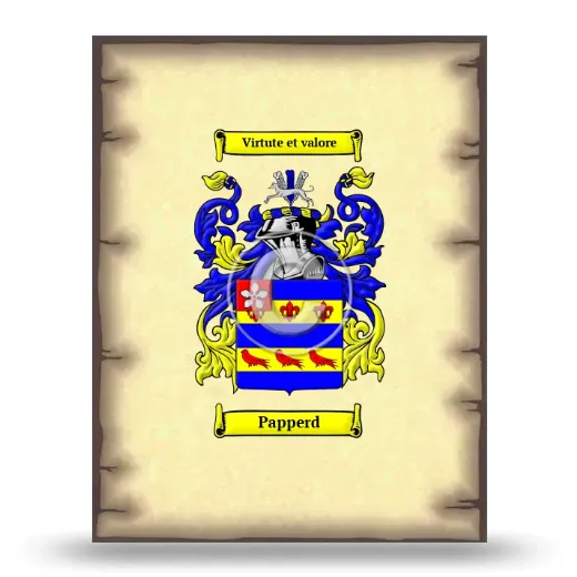 Papperd Coat of Arms Print