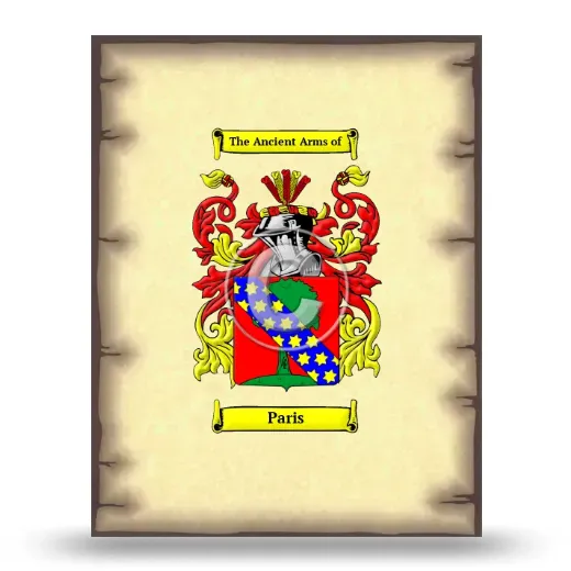 Paris Coat of Arms Print
