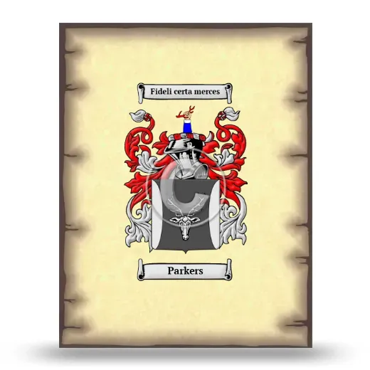 Parkers Coat of Arms Print