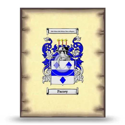 Parrey Coat of Arms Print