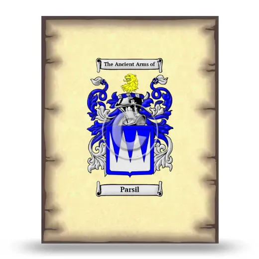 Parsil Coat of Arms Print