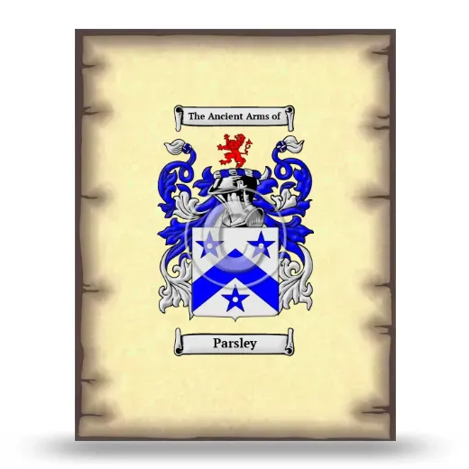 Parsley Coat of Arms Print