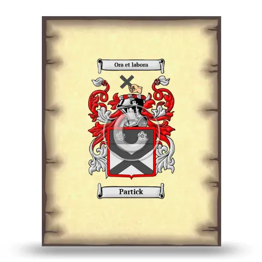 Partick Coat of Arms Print