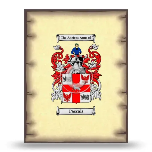 Pascals Coat of Arms Print