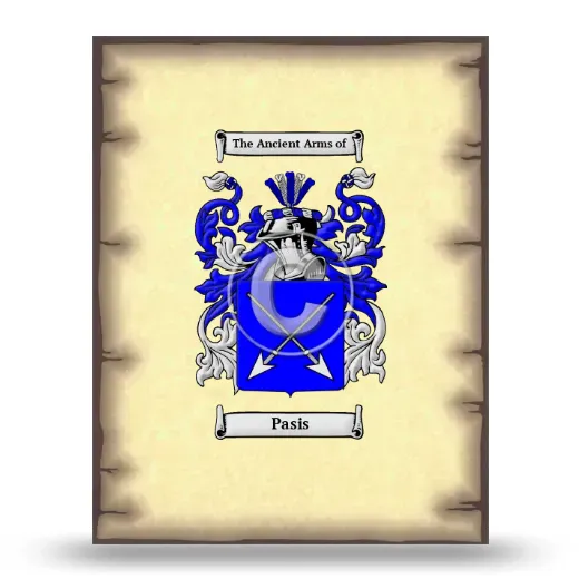 Pasis Coat of Arms Print