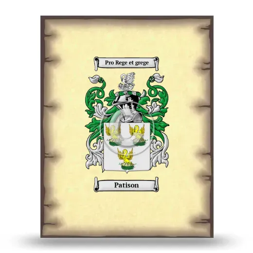 Patison Coat of Arms Print