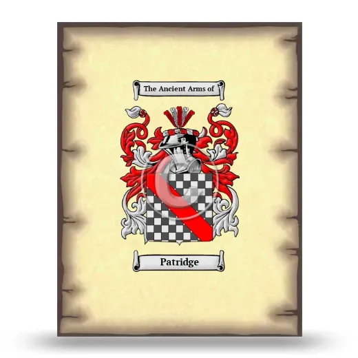 Patridge Coat of Arms Print