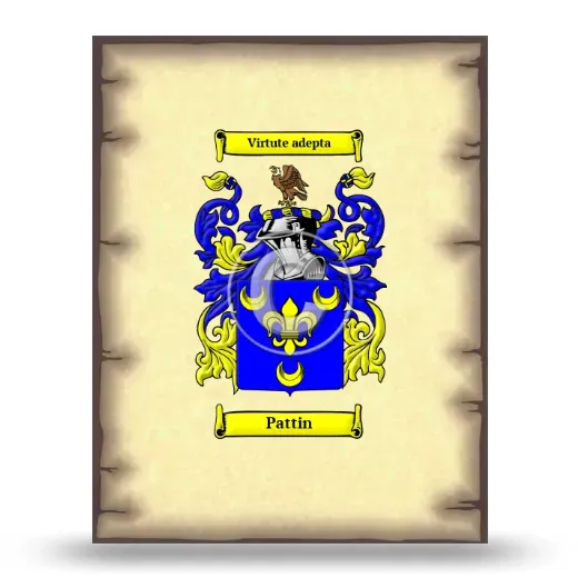 Pattin Coat of Arms Print