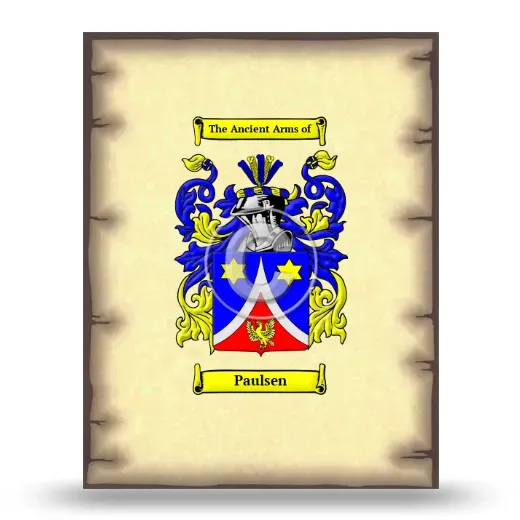 Paulsen Coat of Arms Print