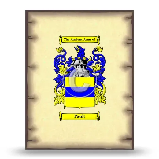 Pault Coat of Arms Print
