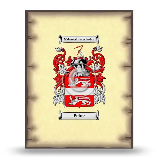 Peine Coat of Arms Print