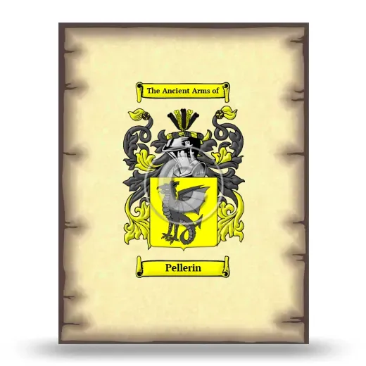 Pellerin Coat of Arms Print