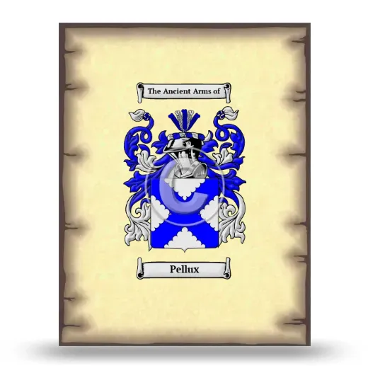 Pellux Coat of Arms Print