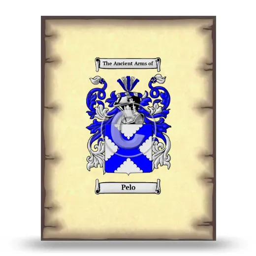 Pelo Coat of Arms Print