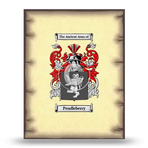 Pendleberry Coat of Arms Print