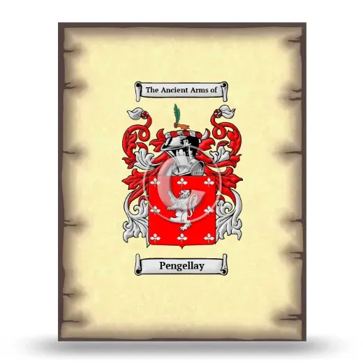 Pengellay Coat of Arms Print