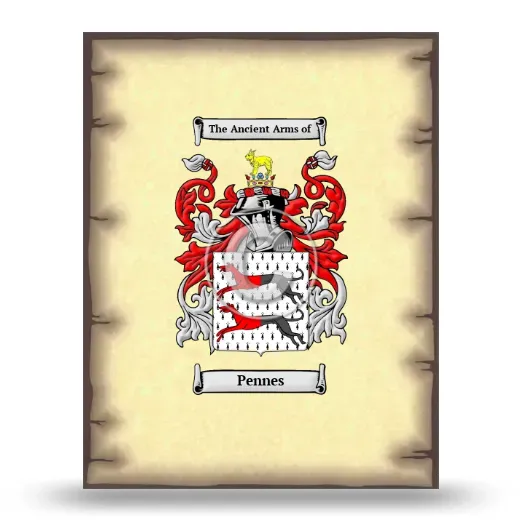 Pennes Coat of Arms Print