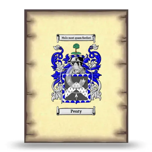 Penty Coat of Arms Print