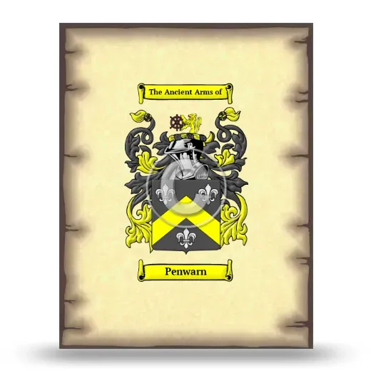 Penwarn Coat of Arms Print