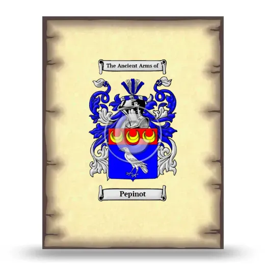 Pepinot Coat of Arms Print
