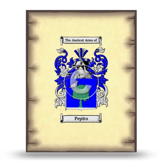 Pepito Coat of Arms Print
