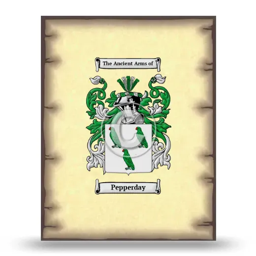 Pepperday Coat of Arms Print