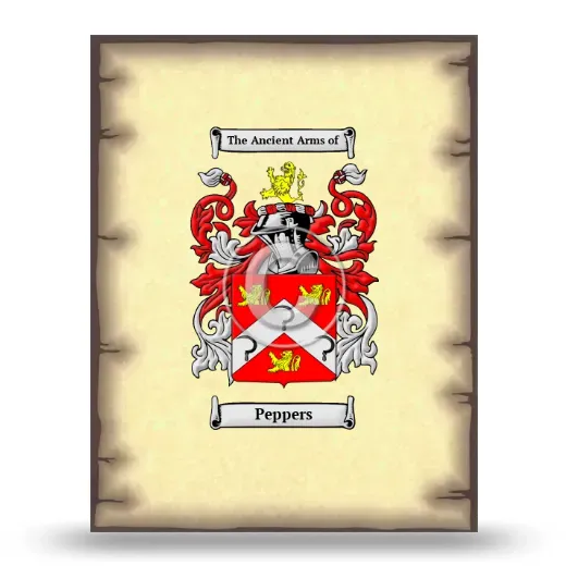 Peppers Coat of Arms Print