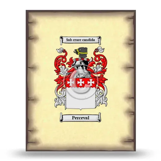 Perceval Coat of Arms Print