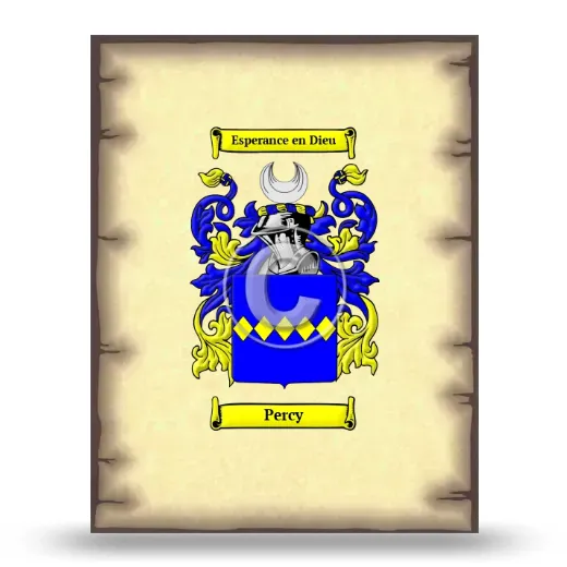 Percy Coat of Arms Print