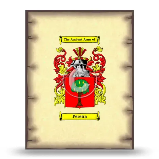 Pereira Coat of Arms Print