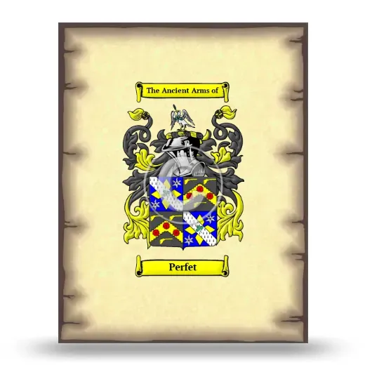 Perfet Coat of Arms Print