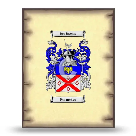 Permeter Coat of Arms Print