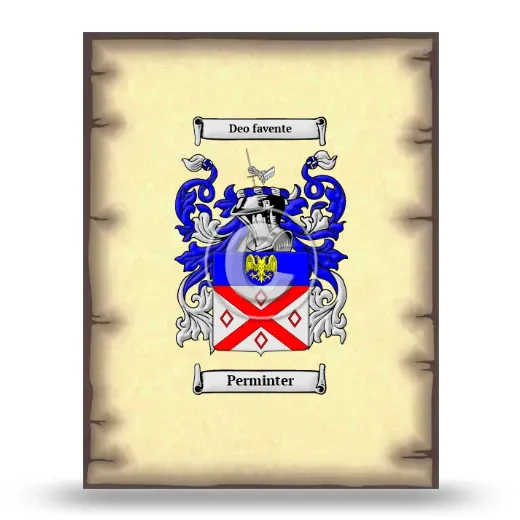 Perminter Coat of Arms Print