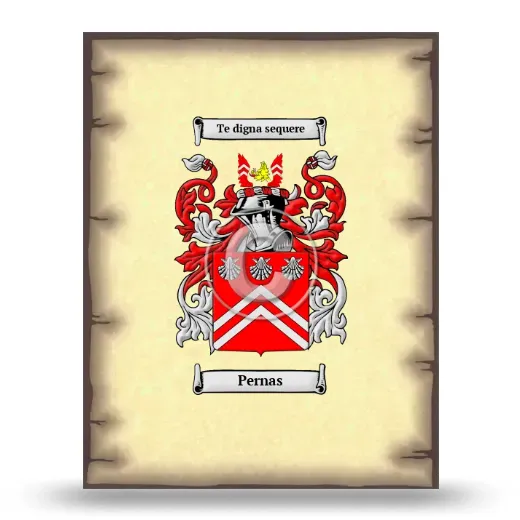 Pernas Coat of Arms Print