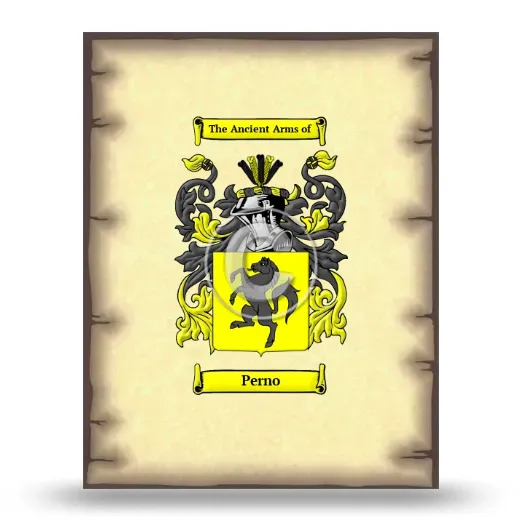 Perno Coat of Arms Print