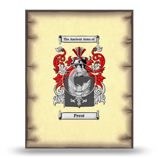 Perot Coat of Arms Print